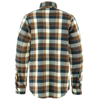 Chemises a manches longues Fjällräven Fjallglim Shirt Men Wood Brown-Chalk White