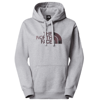 Sweat-shirt The North Face DREW PEAK PULLOVER HOODIE Women FB3 TNF LIGHT GREY HEATHER/TAWNY QUARTZ