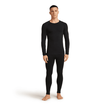 T-shirt a manches longues Icebreaker Merino 260 ZoneKnit™ Seamless LS Crewe Men BLACK