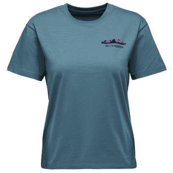 T-shirt a manches courtes Black Diamond Mountainscape SS Tee Women Creek Blue