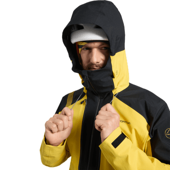 Veste La Sportiva SUPERCOULOIR GTX PRO JACKET MEN Black/Yellow