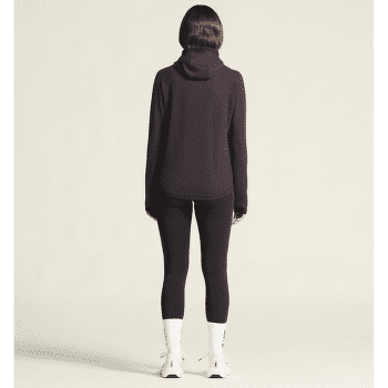 T-shirt a manches longues Craft Grid Hood Women DK PLUM