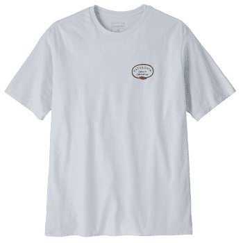 T-shirt a manches courtes Patagonia Clean Climb Roots Responsibili-Tee Men White