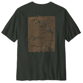 T-shirt a manches courtes Patagonia Strataspire Responsibili-Tee Men Old Growth Green