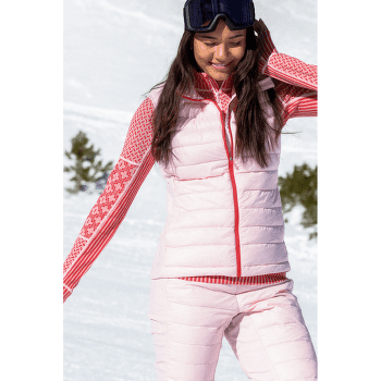 Gilet Kari Traa EMILIE DOWN VEST WAVE/BRIGHT TURQUOISE
