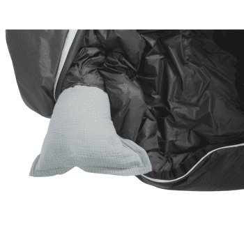 Sac de couchage Grüezi bag Synpod Fusion Zero 185 Dark Asphalt