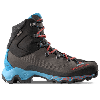 Chaussures La Sportiva Aequilibrium Trek Women GTX Carbon/Malibu Blue_G00B02
