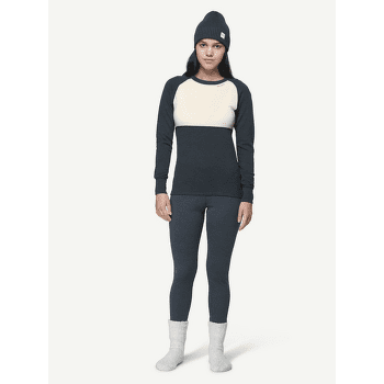 T-shirt a manches longues Devold Expedition Merino Silk Shirt Women 000B  OFFWHITE/STONE