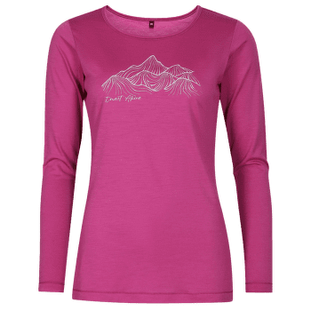 T-shirt a manches longues Direct Alpine Furry Long Lady 2.0 orchid (Silent hills)