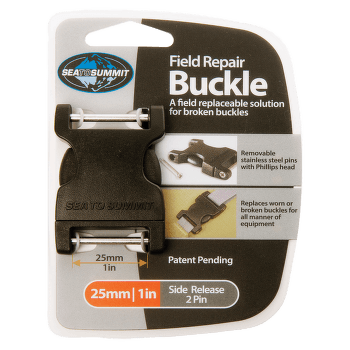 Boucle Sea to Summit Side Release 2 Pin 25 mm Black