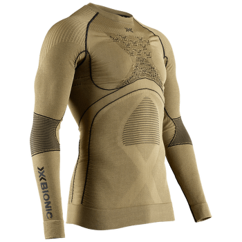 T-shirt a manches longues X-Bionic Radiactor 4.0 Shirt Round Neck Men GOLD/BLACK