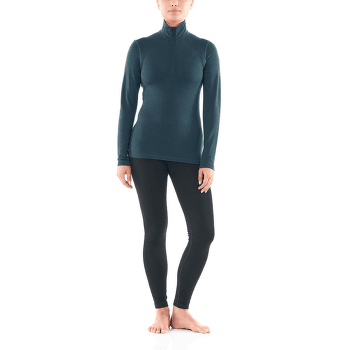 T-shirt a manches longues Icebreaker Tech LS Half Zip Women (104390) Black001