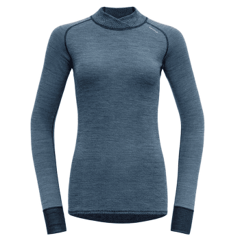 T-shirt a manches longues Devold Kvitegga Cross Neck Women 284A INK