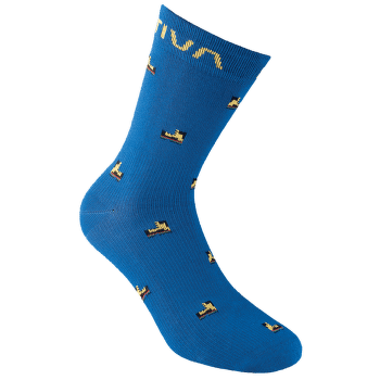 Chaussettes La Sportiva OUTDOOR FUN SOCKS Electric Blue/Yellow