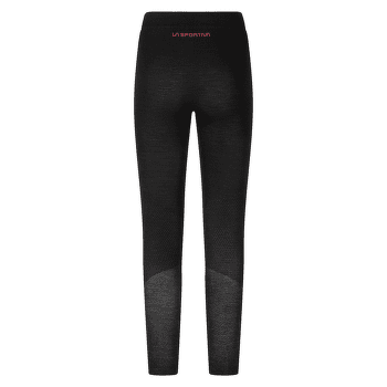 Leggings La Sportiva WOOL40 AERO PANTS Women Black/Hibiscus