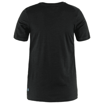 T-shirt a manches courtes Fjällräven Bergtagen Thinwool SS Women Black