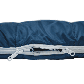 Sac de couchage Grüezi bag Biopod DownWool Hybrid Cotton Comfort Night Blue