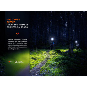 Lampe frontale Fenix HM65R-T V2.0 Nebula