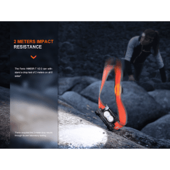 Lampe frontale Fenix HM65R-T V2.0 Nebula