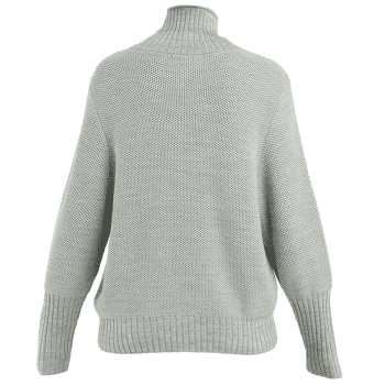 Pull Icebreaker Seevista Funnel Neck Sweater Women ASHEN/MOSS
