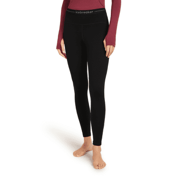 Leggings Icebreaker 300 MerinoFine Polar Leggins Women Black