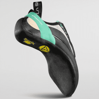 Chaussons d'escalade La Sportiva Miura Women White/Jade Green_W00E04