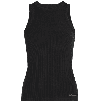 Débardeur Icebreaker Merino Blend Rib Lotus Tank Women BLACK