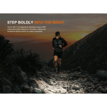 Lampe frontale Fenix Rechargeable Headlamp HL18R-T V2.0 Black