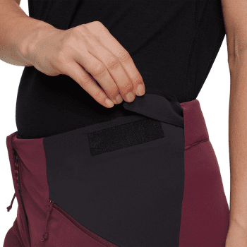 Pantalons Mammut Taiss SO Pants Women 3808 vin-black