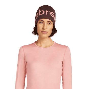 Casquettes Icebreaker Merino Icebreaker Beanie BLACK/ECRU HTHR