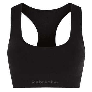 Brassiere Icebreaker Merino Seamless Active Bra Women BLACK
