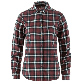 Chemises a manches longues Fjällräven Övik Flannel Shirt Women Port-Breeze Blue