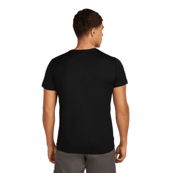 T-shirt a manches courtes Icebreaker Merino 150 Tech Lite SS Tee Skiing Yeti Men BLACK