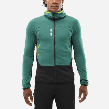 Sweat-shirt Millet FUSION GRID HOODIE Men BOTTLE/BLACK