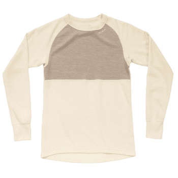 T-shirt a manches longues Devold Expedition Merino Silk Shirt Women 000B  OFFWHITE/STONE