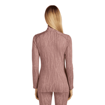 T-shirt a manches longues Icebreaker Merino 260 Tech Vertex LS Half Zip Delta Lines AOP Merino SUMMIT/BLUSH/J