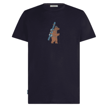 T-shirt a manches courtes Icebreaker Merino 150 Tech Lite SS Tee Bear Tour Men Midnight Navy