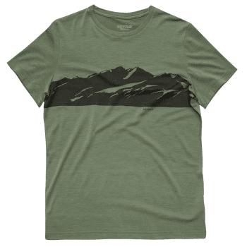 T-shirt a manches courtes Devold Classic View Tee Men 421A FOREST