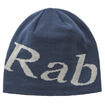 Casquettes Rab Logo Beanie Tempest Blue/Light Zinc