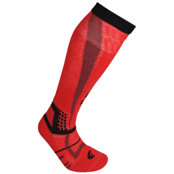 Chaussettes hauteur genou Lorpen S3WLC SKI LIGHT ECO SWEET RED