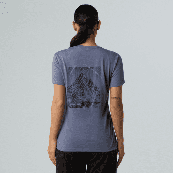 T-shirt a manches courtes The North Face FOUNDATION S/S HALF DOME CA GRAPHIC Women BTR TWILIGHT GALAXY