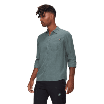 Chemises a manches longues Mammut  Alvra Summer Longsleeve Shirt Men marine 5118