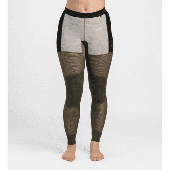 Leggings Aclima WoolNet Hiking Longs Women Jet Black/Poinciana/Capulet Olive