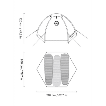 Tente Samaya Samaya2.5 Blue