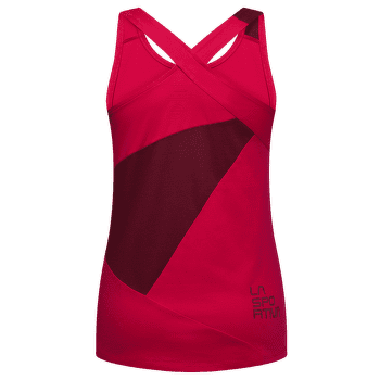 Débardeur La Sportiva Twist Tank Women Azalea/Redwood
