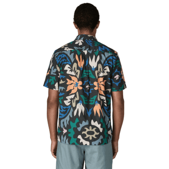 Chemises a manches courtes Patagonia Go To Shirt Men Flourish: Abundant Blue