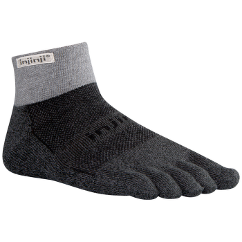 Chaussettes Injinji Trail Midweight Mini Crew Xtralife GRANITE