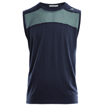 Débardeur Aclima LightWool sports singlet Men Navy Blazer / North Atlantic
