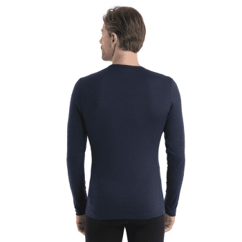 T-shirt a manches longues Icebreaker Merino 200 Oasis LS Crewe Men Midnight Navy