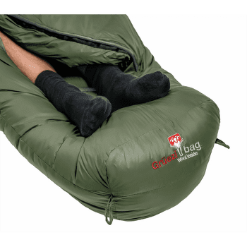 Sac de couchage Grüezi bag Biopod Wolle Survival Ice Greenery